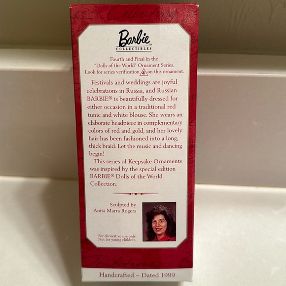 Barbie Ornament DOLLS OF THE WORLD Series by Hallmark - Picture 13 of 13